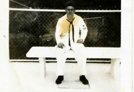 photo of Gene at the pool