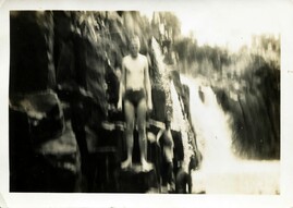 photo of swimmer Johnson