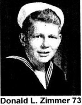 photograph of D.L.Zimmer from his first year in Sialor's Uniform