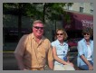 photo of Bob and Ruthann Cobb with Chris Behan